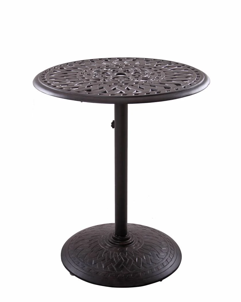 Darlee Outdoor Living Series 60 Cast Aluminum 30 Round Counter Height Table