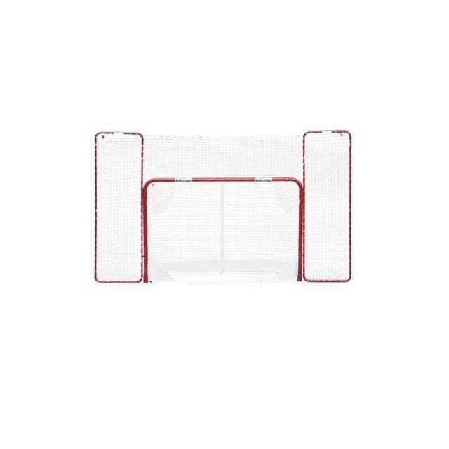 EZGoal Hockey Folding Pro Goal with Backstop and Targets - Sports Supplies Online Store