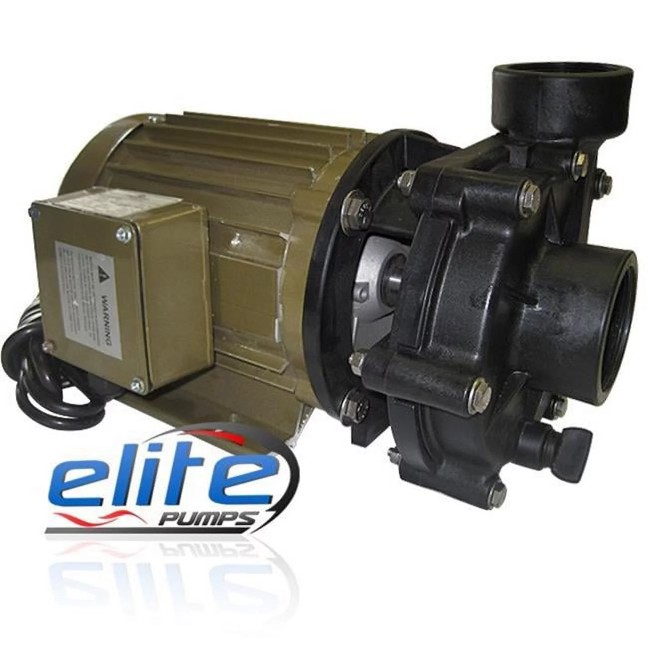 Elite Pumps 4500 Low RPM Series 1 by 3 HP GPH External Pond Pump - Radiant Selections