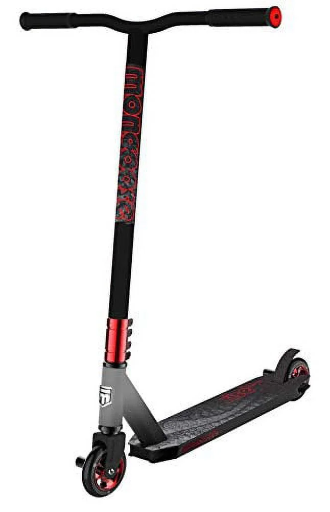 Mongoose Rise Freestyle Stunt/Trick Scooter for Kids, Youth and Adult, High Impact 110mm Wheels, Full-Coverage Max Grip and Bike-Style Handlebars