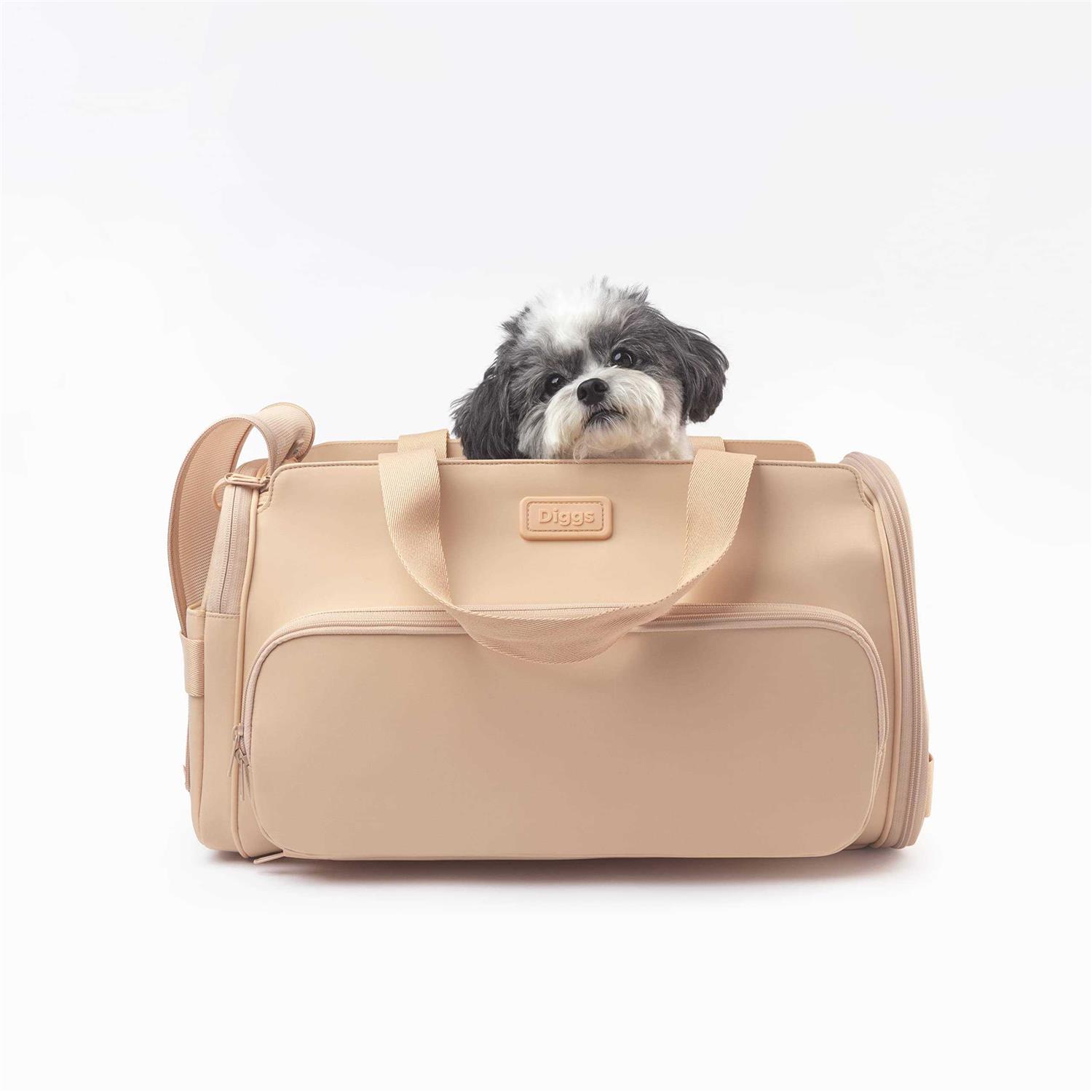 Diggs Travel Pet Carrier for Small Dogs and Cats, Plane, Train, or Car - Pet Supplies online store