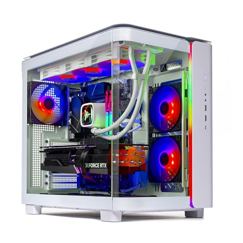 Skytech Gaming Chronos 3 Desktop PC, Ryzen 7 7700 3.8 GHz (5.3GHz), AMD RX 9070XT 16GB, 2TB Gen4 NVMe SSD, 32GB DDR5 RAM 6000 RGB