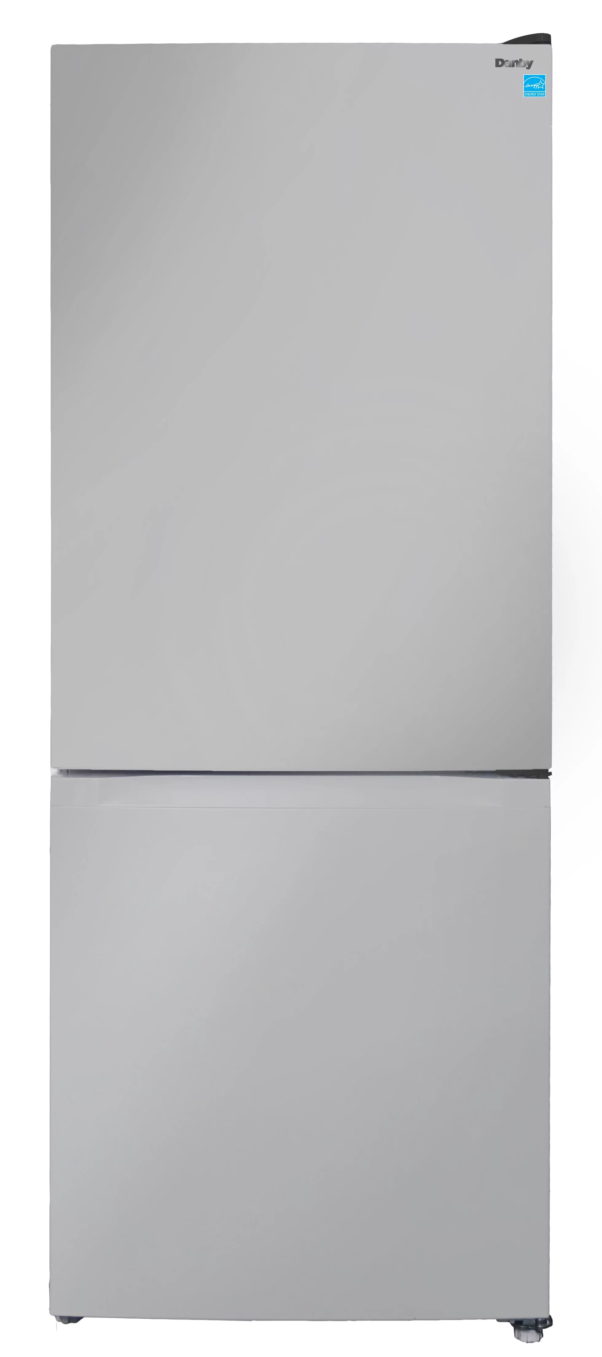 Danby DBMF100C1SLDB 10 Cu. ft. Compact Fridge Bottom Mount Freezer in Stainless Steel