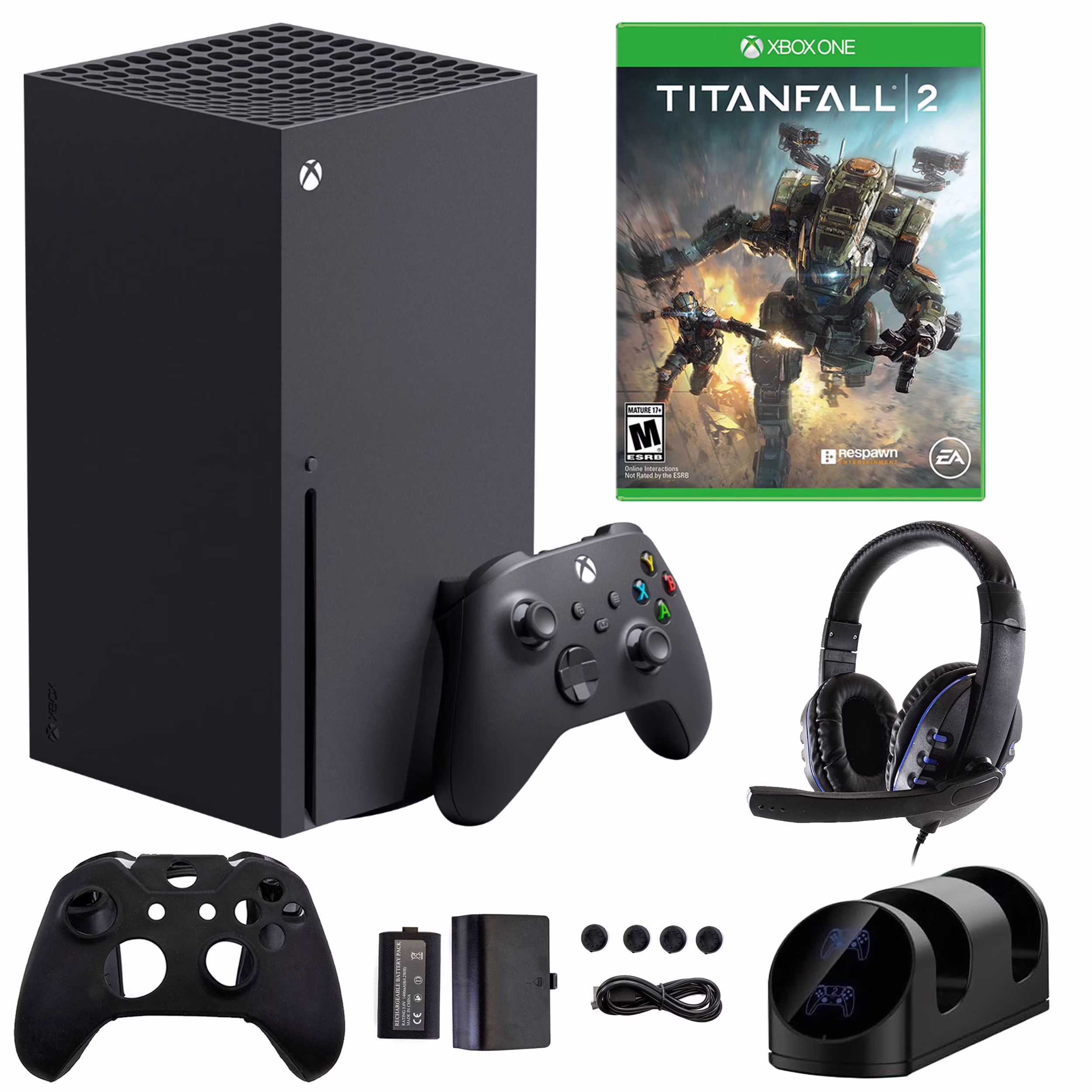 Xbox Series X Console with Titanfall 2 Game and Accessories Kit