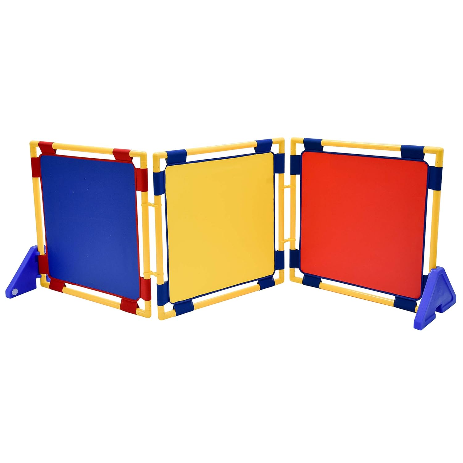Children's Factory Square PlayPanel Set, Kids Room Divider Privacy Panels, Free-Standing Classroom Partition Screens for Daycare/Homeschool/Montessori