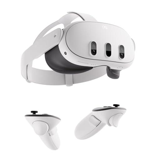 Meta Quest 3 128Gb – bahnbrechende Mixed Reality – leistungsstarke Technologie – Asgarth's Wrath 2 Bundle