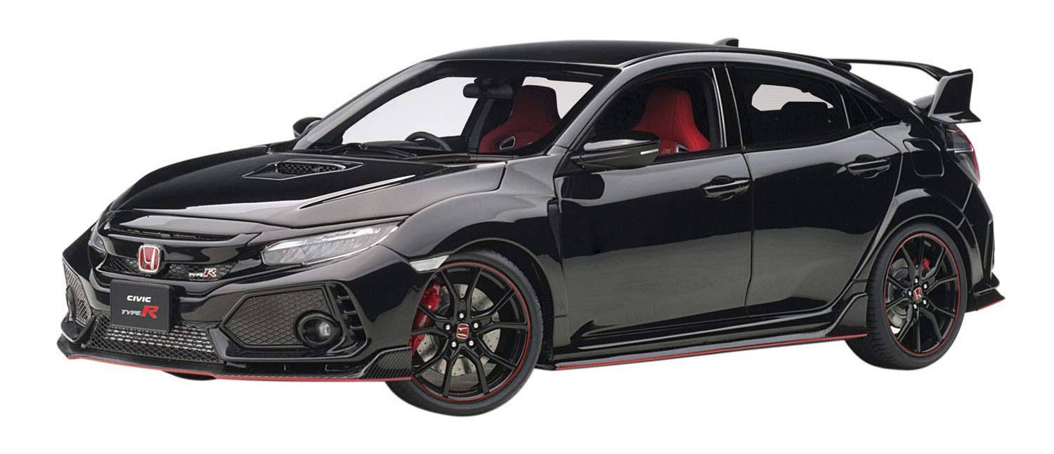 Honda Civic Type R (FK8) Crystal Black Pearl 1/18 Model Car by AUTOart