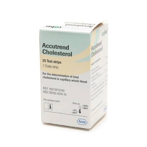 Accutrend Cholesterol Test Strip Kit
