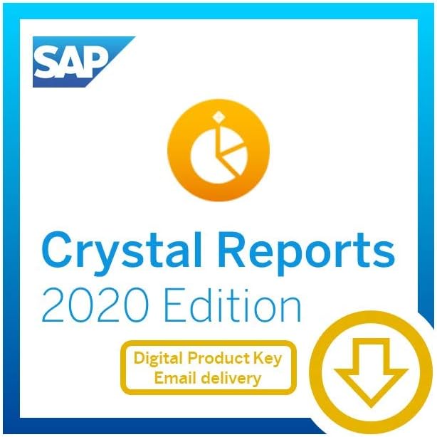 SAP Crystal Reports 2020 Reporting Software [64-Bit] [PC Download]