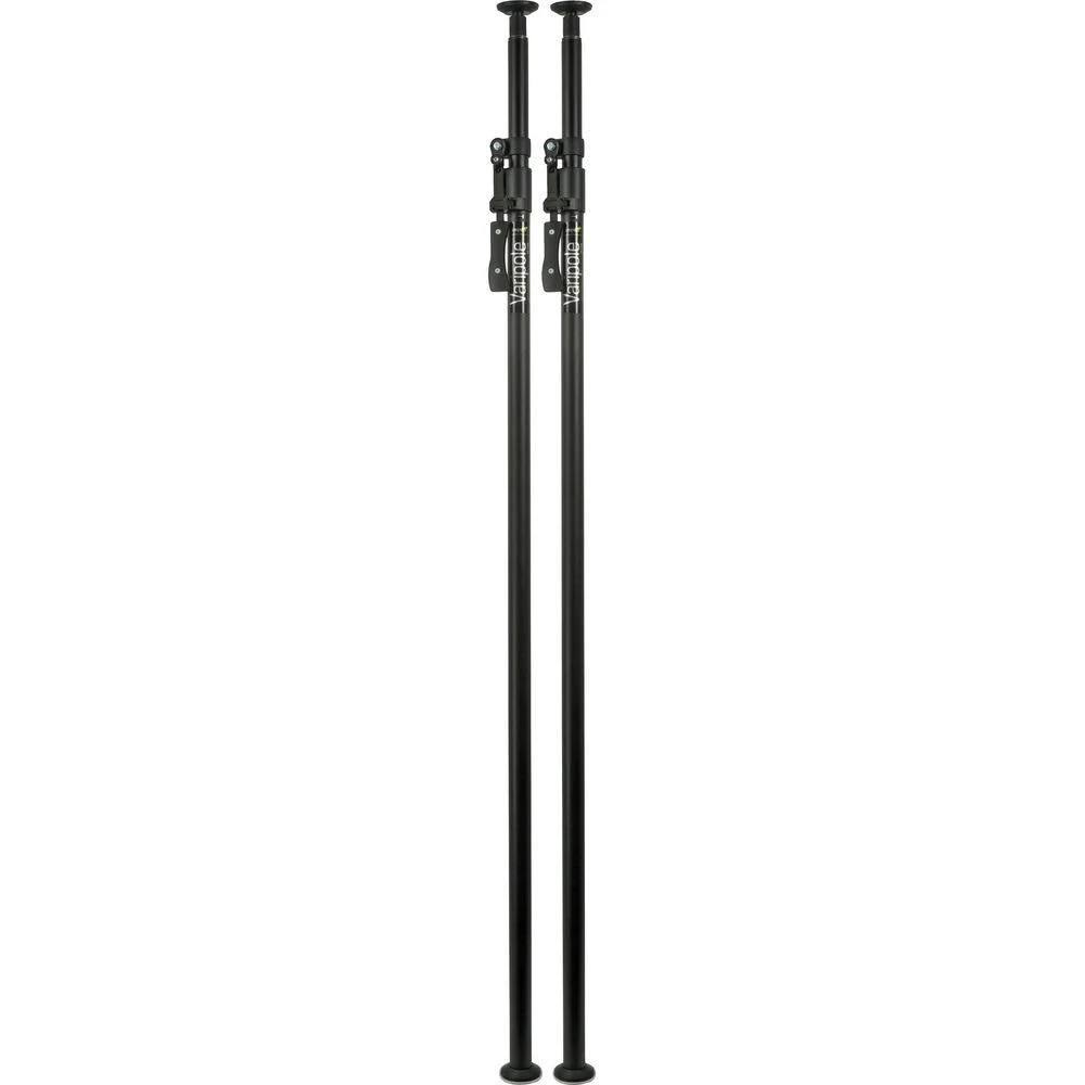 Impact Deluxe Varipole Support System - Black (Pair) - Avayadevconnect