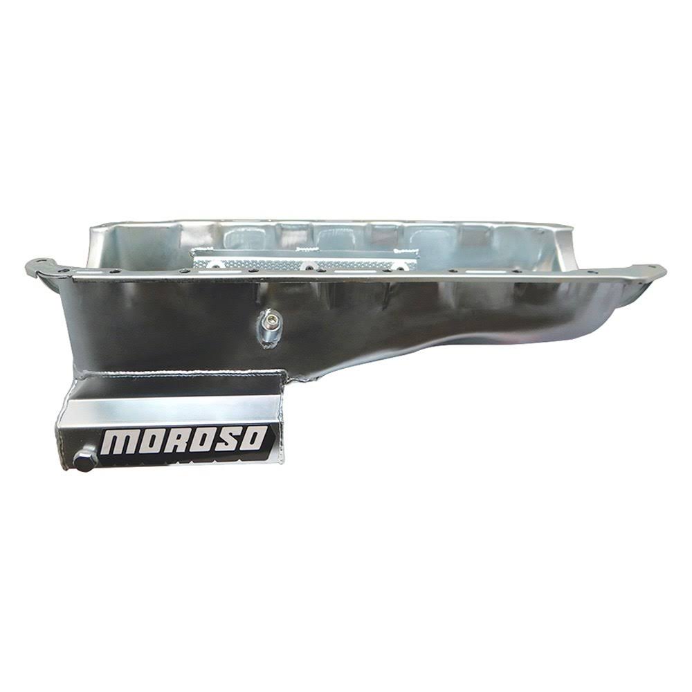 Moroso 20416 BBC 6qt Steel Oil Pan Gen IV GM A-Body Cars