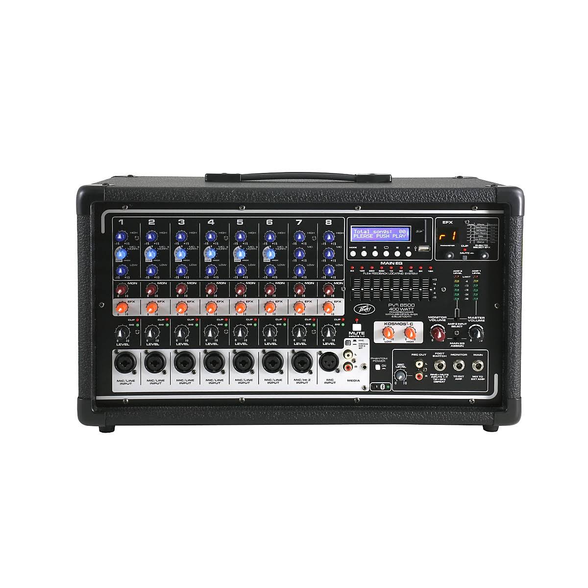 Peavey PVI 8500 8-Channel 400W Powered PA Head with Bluetooth and FX