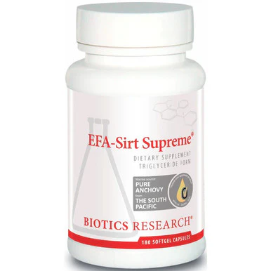 Biotics EFA-Sirt Supreme 180C - Kansas Nuitrition - HNZSDS