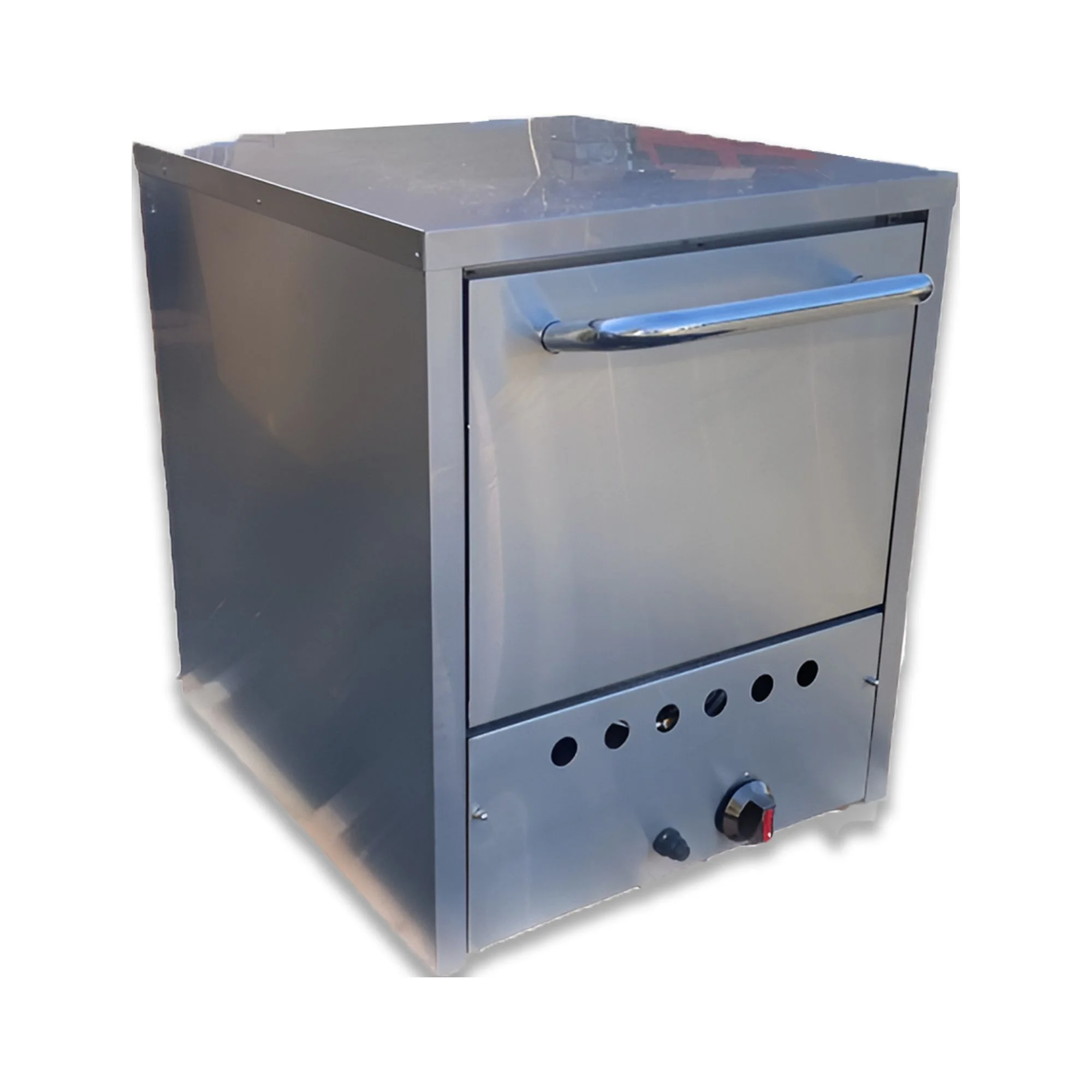 19 in. Commercial Countertop Pizza Oven, 200W Gas Pizza Oven, Bakery , NSF
