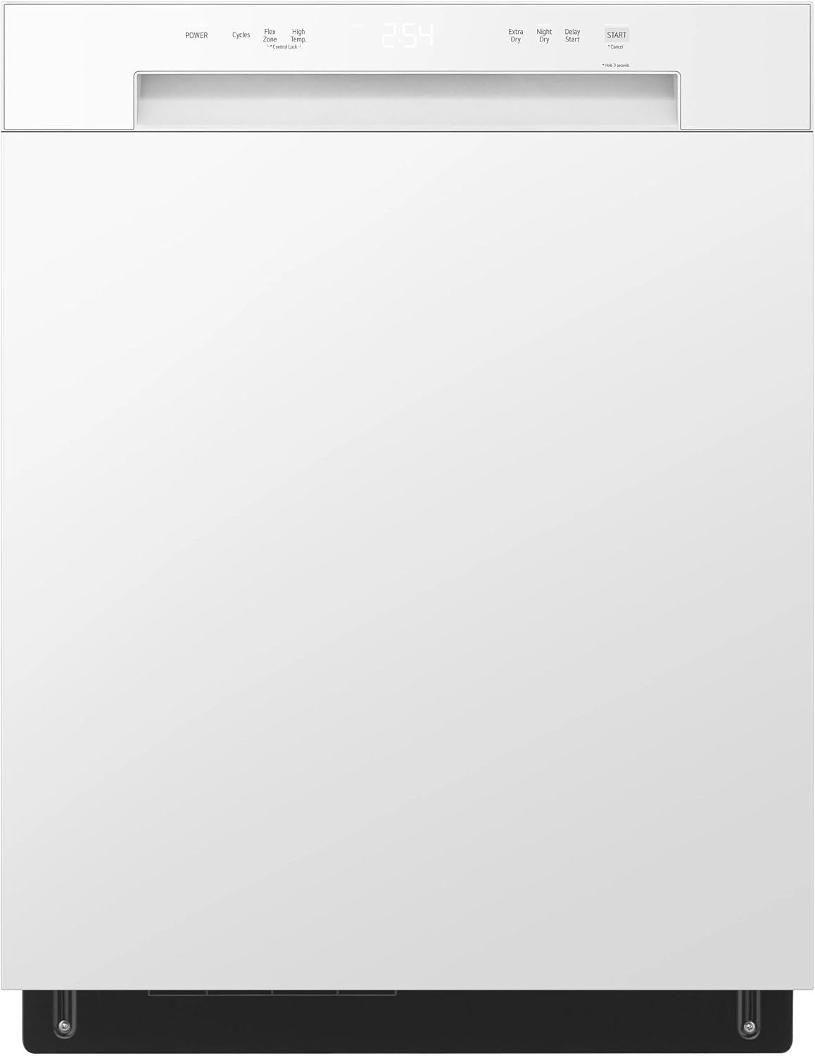 LG 24-Inch Front Control Dishwasher with SenseClean in White - LDFC2423W