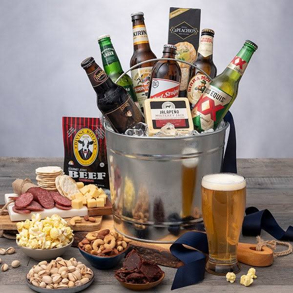 Beer Bouquet by Gourmet Gift Baskets - Beer Gift Baskets - Gift Baskets Delivered - Gift Baskets