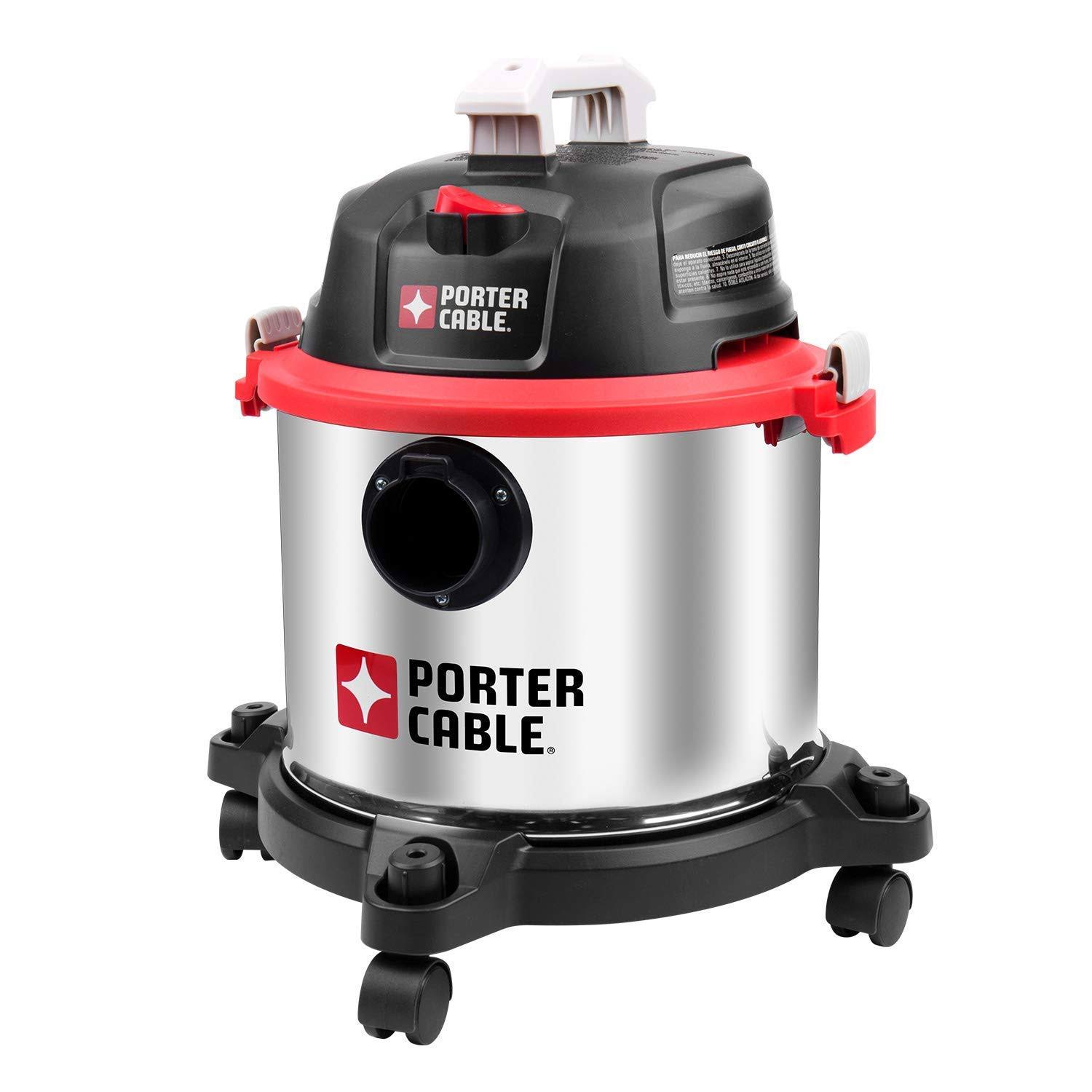 Porter-Cable PCX18406-5B 5 gal. Wet/Dry Shop VAC Vacuum (Certified Refurbished)