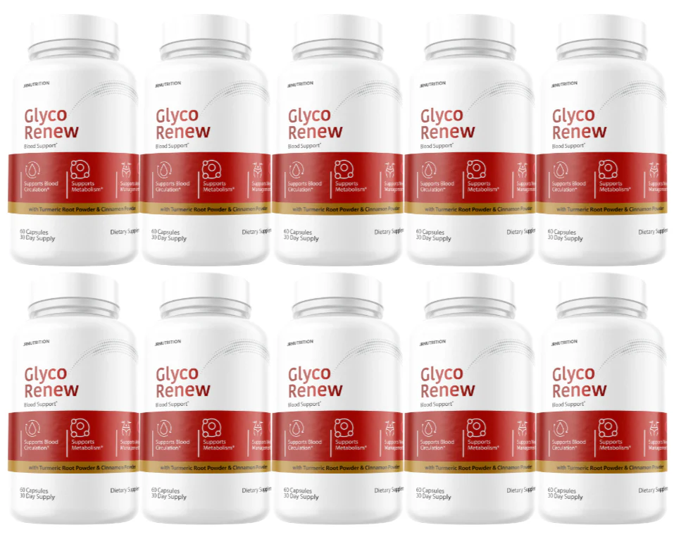 Glyco Renew - Blood Support Dietary Supplement (10 Pack) - Kansas Nuitrition - HNZSDS