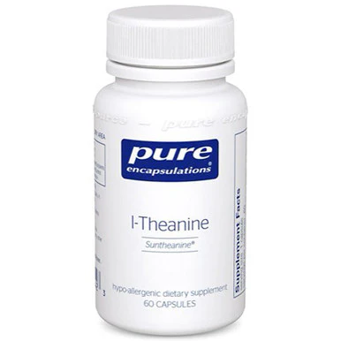 Pure Encapsulations L-Theanine 60c - Kansas Nuitrition - HNZSDS