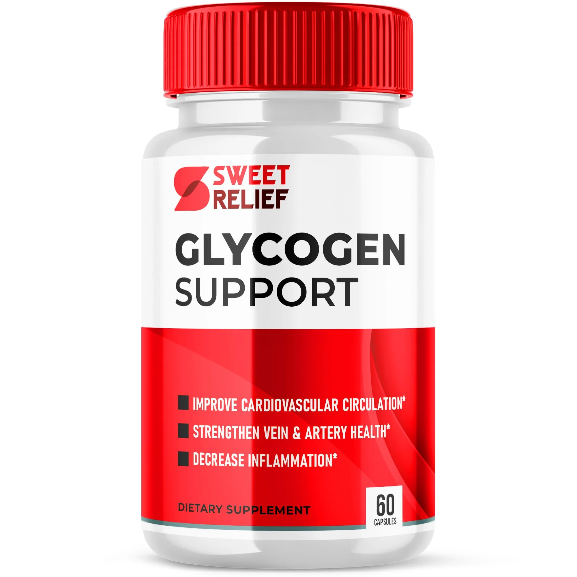 Sweet Relief Glycogen Support Capsules, Sweet Relief Blood Vessel Cleaner Supplement