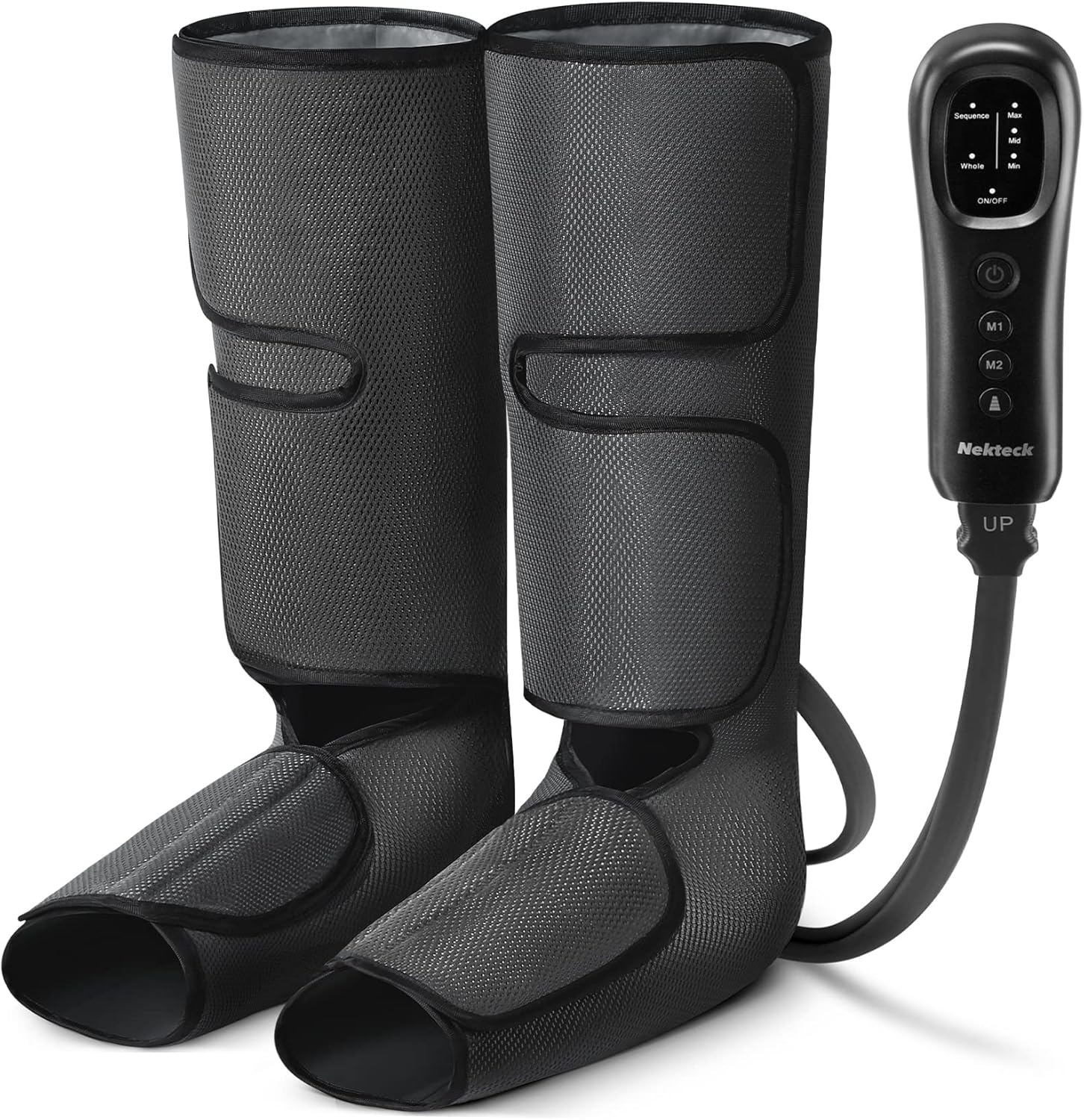 Nekteck Leg Massager with Air Compression for Circulation and Relaxation