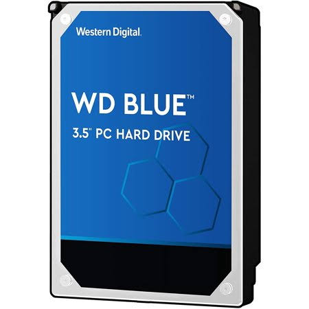 WD Blue 6TB PC Hard Drive - 5400 RPM Class, SATA 6 Gb/s, 64 MB Cache, 3.5 inch - WD60EZRZ