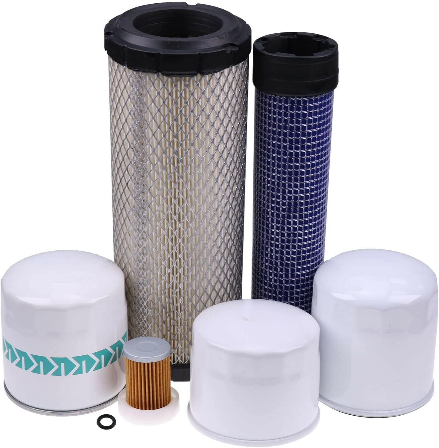Solarhome Maintenance Filter Kit 84475542 47797858 84401812 47671640 47792101 47792109 Compatible with New Holland TZ18DA TZ22DA TZ24DA TZ25DA