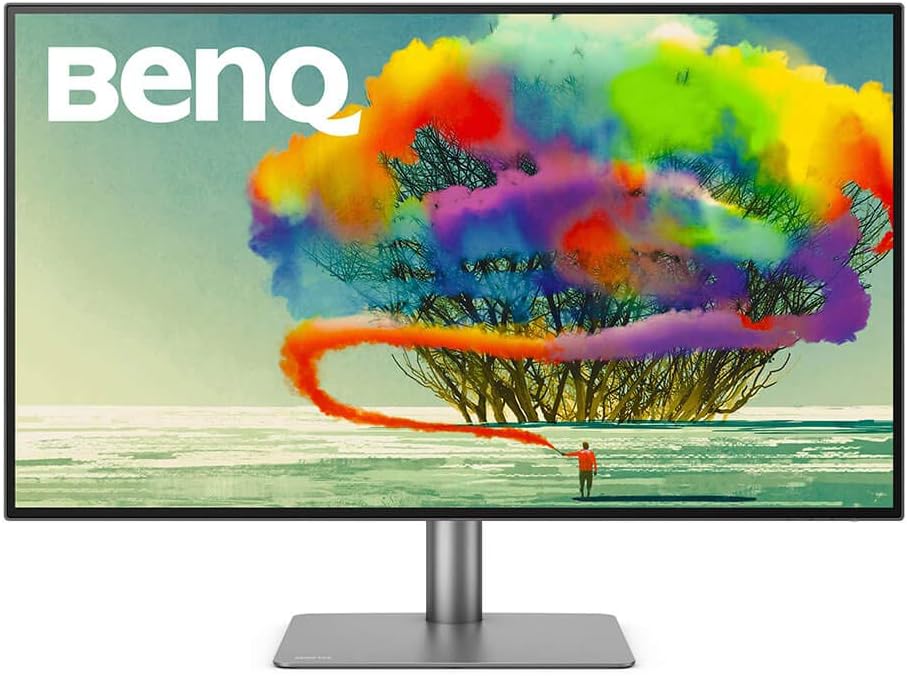 BenQ PD3220U 32 inch 4K Monitor IPS | HDR | AQCOLOR | Display P3 | DCI-P3 | sRGB|Rec.709 | Hotkey Puck G2 | Eye-Care | ICC sync | Thunderbolt 3 for