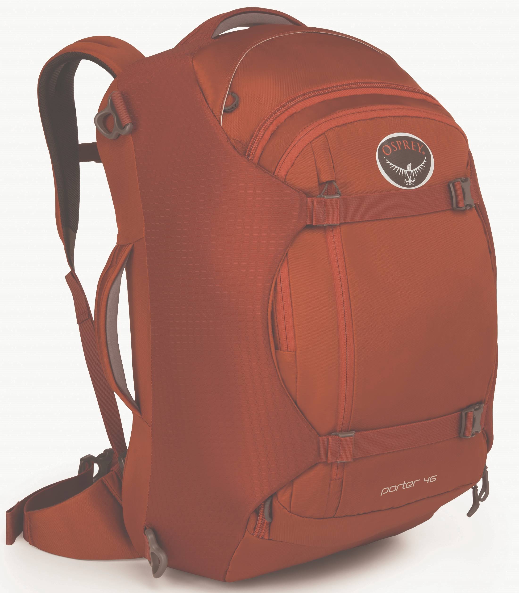 Osprey Porter 46 Travel Backpack - Hoodoo Red - Megean