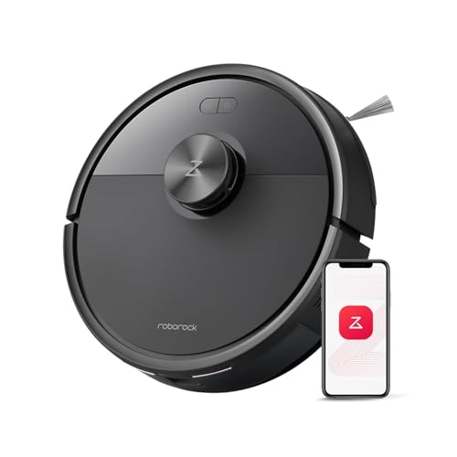 roborock Q7 M5+ Robot Vacuum and Mop, Upgraded from Q5 Max+, 7 Weeks Self-Emptying, 10000Pa Suction, Dual Anti-Tangle System, for Pet Hair & Carpet