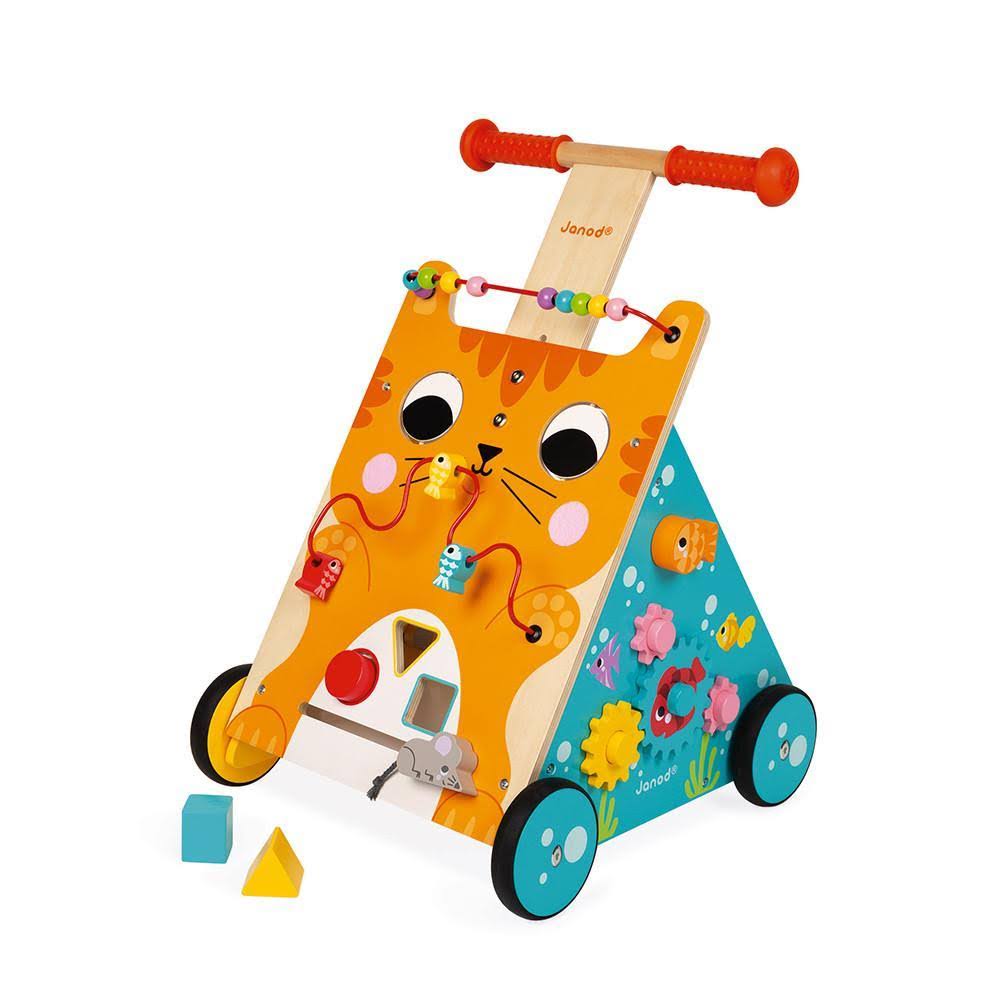 Janod Multi-activities Cat Baby Walker