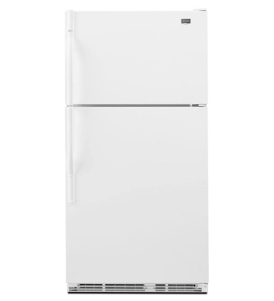 Maytag M1TXEGMYW 20.6 Cu. ft. White Top Freezer Refrigerator - Energy Star