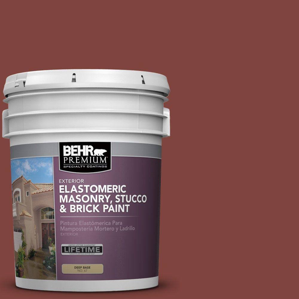BEHR Premium 5 gal. #MS-06 Matador Elastomeric Masonry, Stucco and Brick Exterior Paint 06705