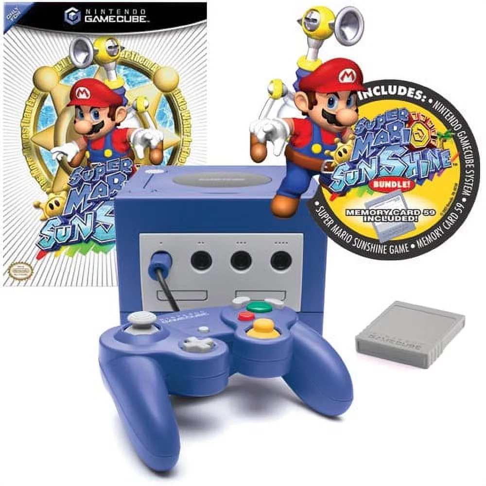 GameCube: Indigo: Super Mario Sunshine Bundle - Radiant Selections