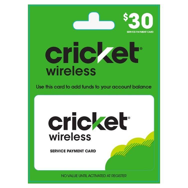 (2 Packs) Cricket Wireless Prepaid Refill Card (Email Delivery)