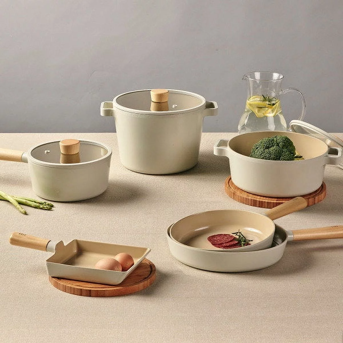 Neoflam FIka IH Induction Cookware Set of 6 | Made in Korea - Radiant Selections
