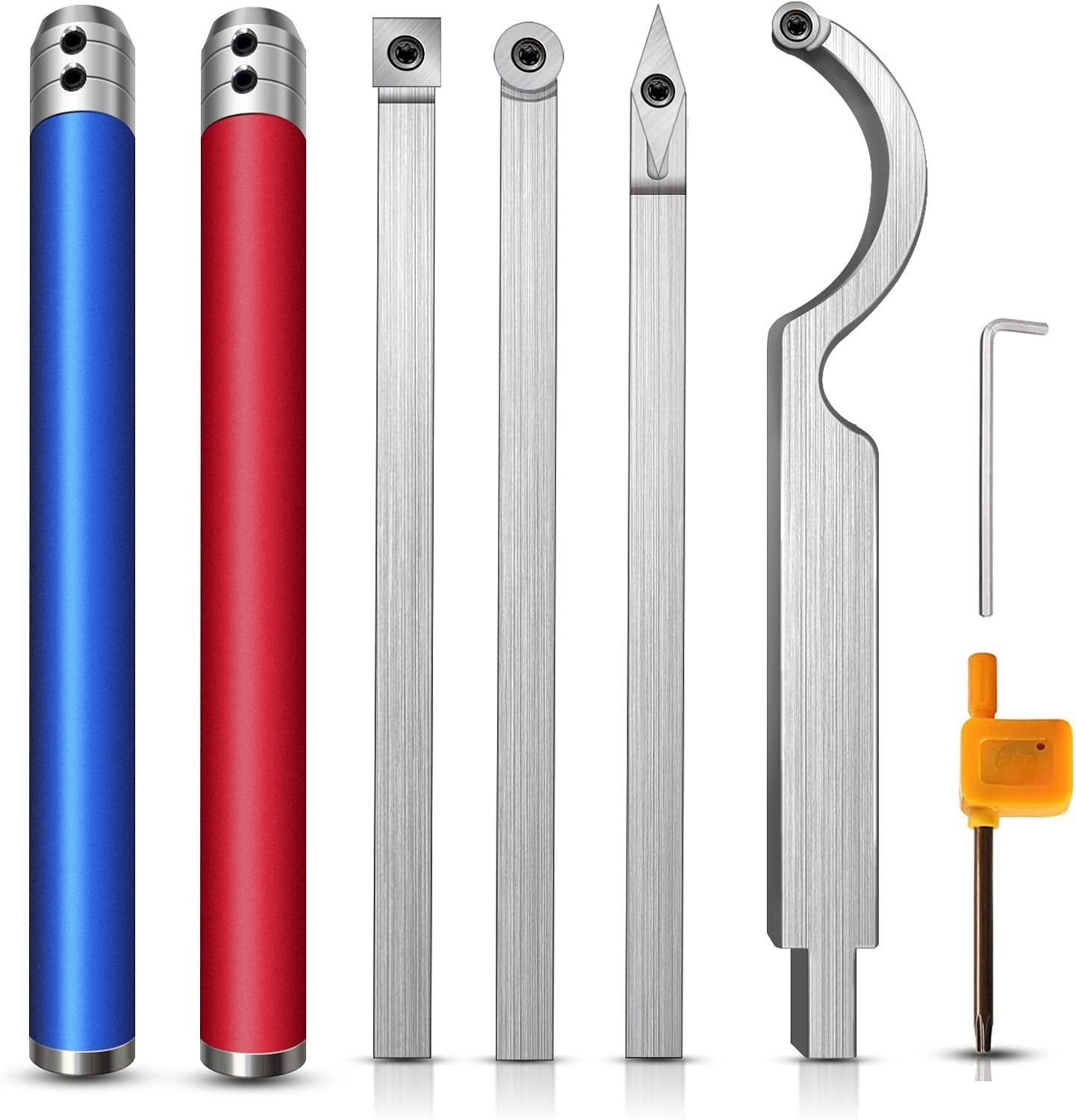 Carbide Tipped Wood Lathe Turning Tools Set