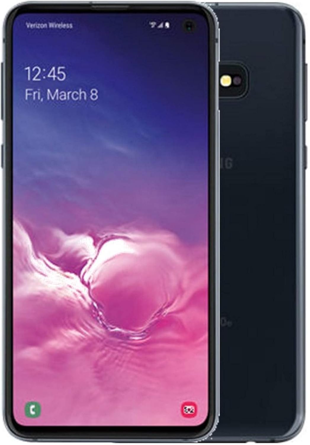 Samsung Galaxy S10E G970U, US Version, 128GB, Prism Black - GSM Unlocked
