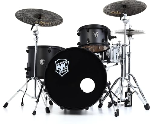 SJC Custom Drums Pathfinder Series 3-piece Shell Pack - Galaxy Gray