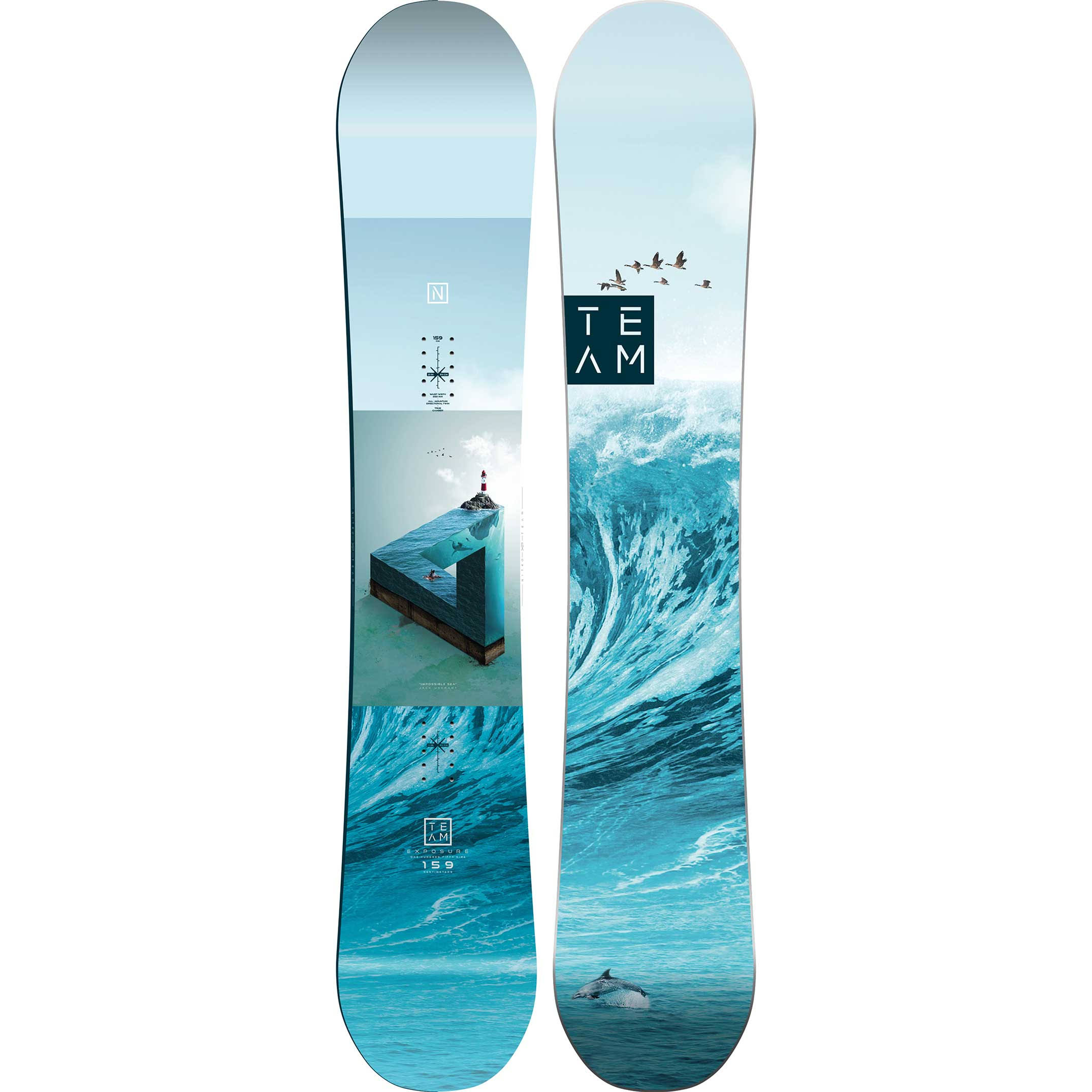 Nitro Team Exposure Snowboard 2021 - Men&s 162 Wide