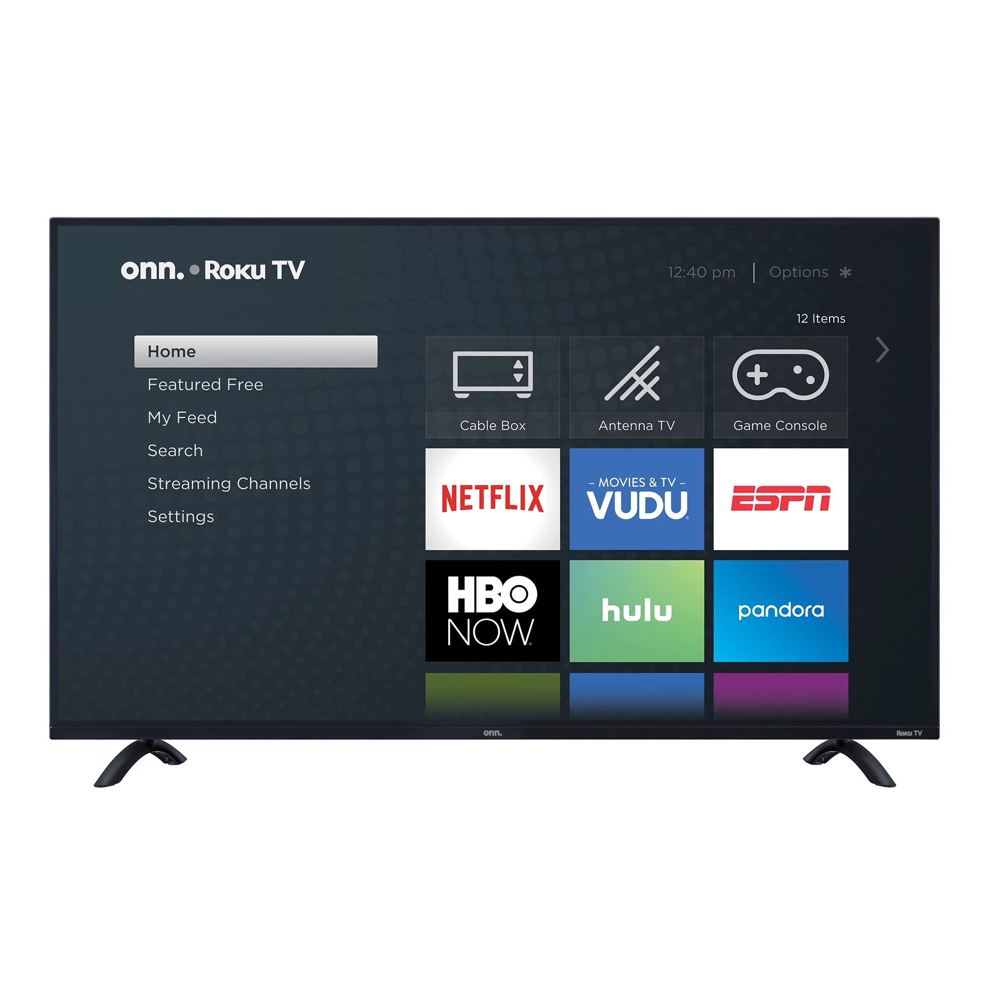 onn. 50" Class 4K(2160P) UHD HDR10 Roku Smart LED TV (100005843) - Curated Treasures Market