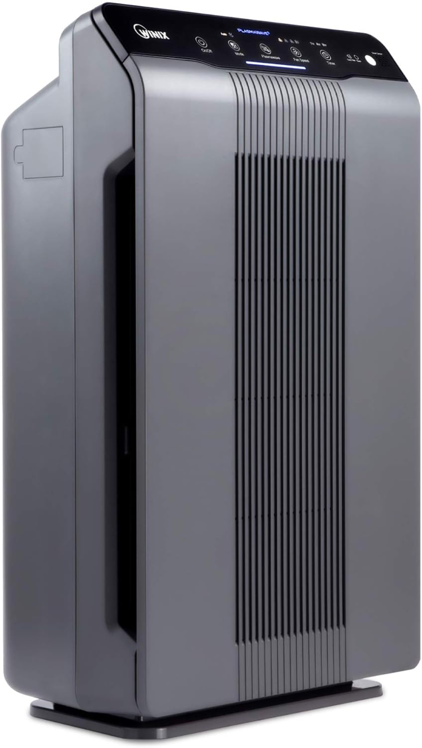 Winix 5300-2 Air Purifier with True HEPA, PlasmaWave and Odor Reducing Carbon Filter,Gray