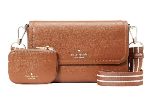 Kate Spade New York Women's Rosie Pebbled Leather Small Flap Crossbody Bag