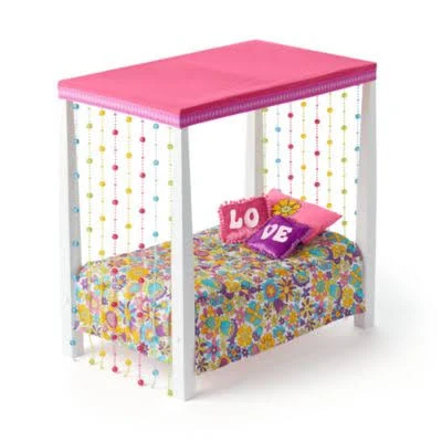 American Girl Julie&s Groovy Bed u0026 Bedding
