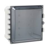 Enclosure: 10 x 10 x 6in, Polycarbonate (PN#AH10106C)