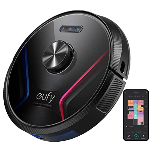 eufy Clean X8 Pro Robot Vacuum, Twin-Turbine 2× 4,000 Pa Powerful Suction