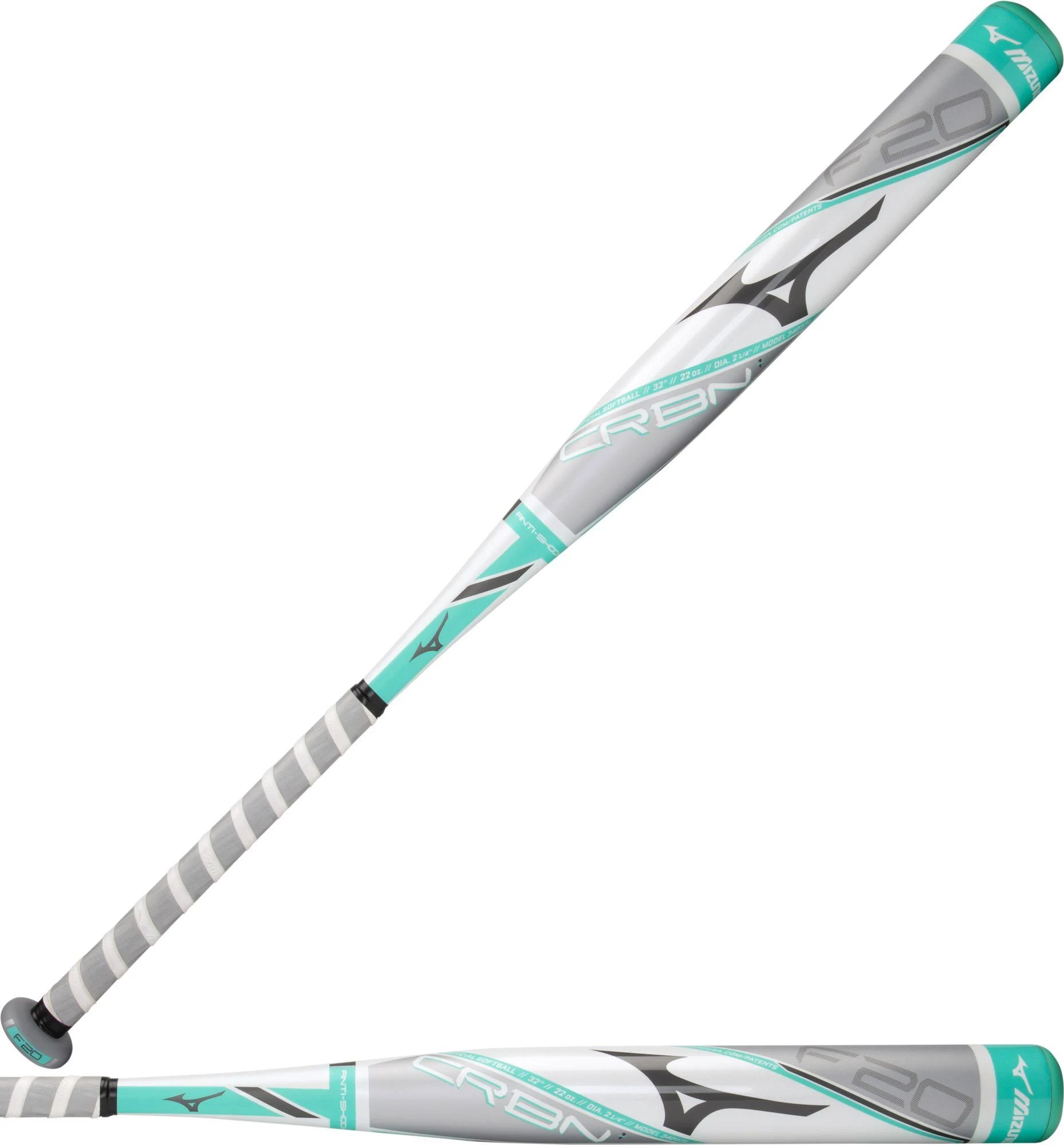 Mizuno 2020 F20-CRBN1 -9 Fastpitch Softball Bat (34 inch 25 oz)