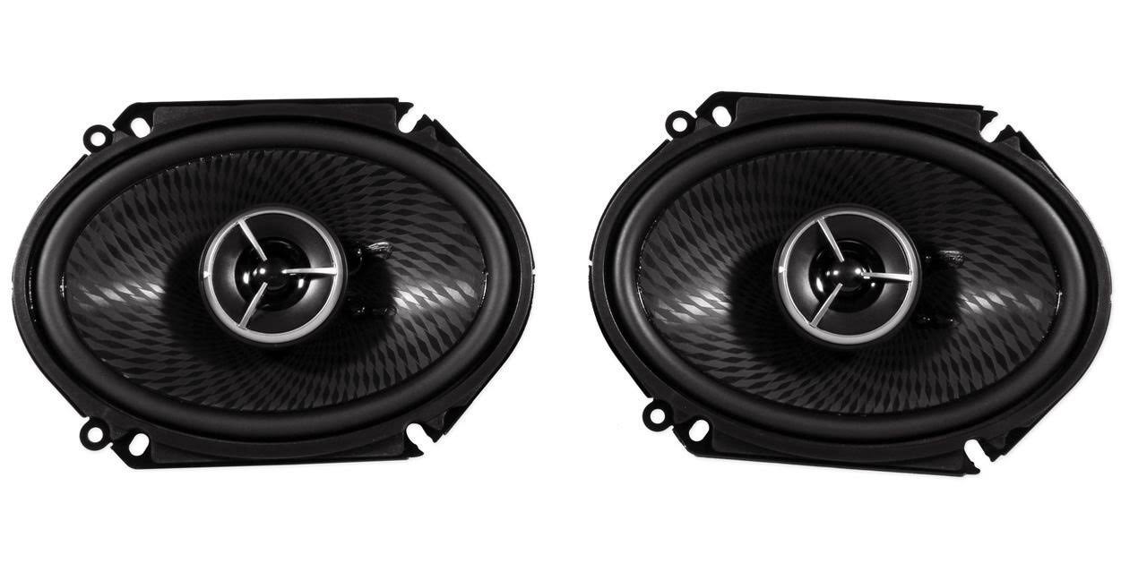 Kenwood Excelon KFC-X683C 6 x 8 inch 2 Way Pair of Car Speakers Totalling 360 Watts Peak / 120 Watts RMS