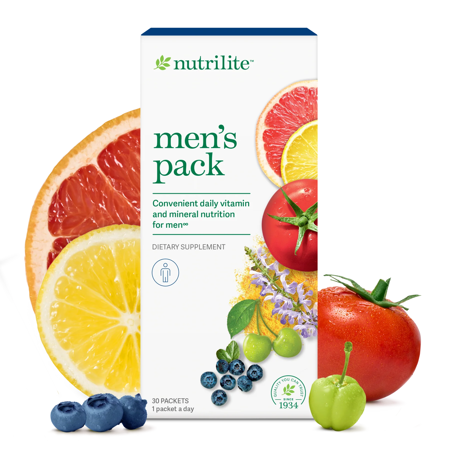 NUTRILIFE Amway Nutrilite Men’s Pack 30 Packets - Kansas Nuitrition - HNZSDS