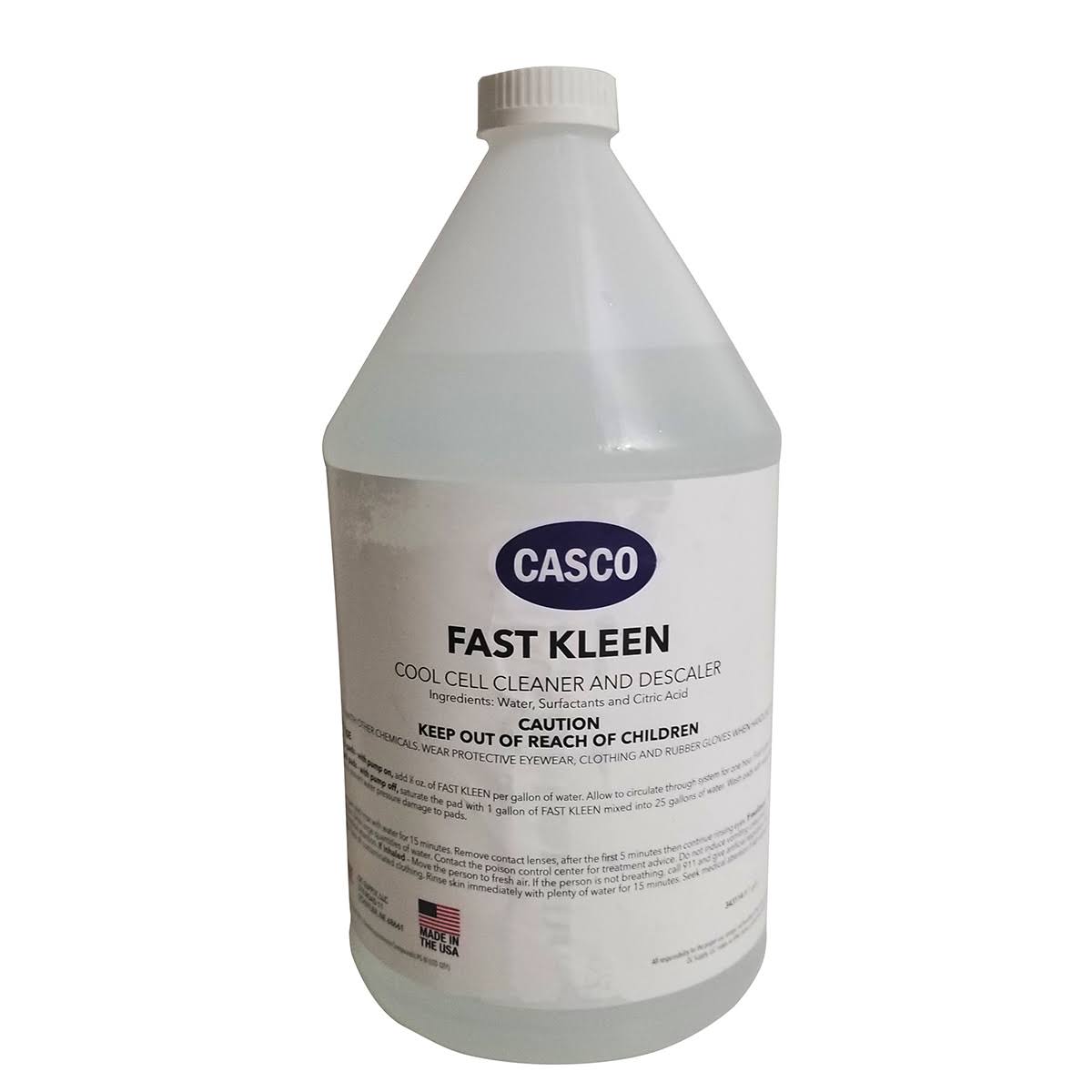 Casco Fast Kleen Cool Cell Cleaner - 1 Gallon - White
